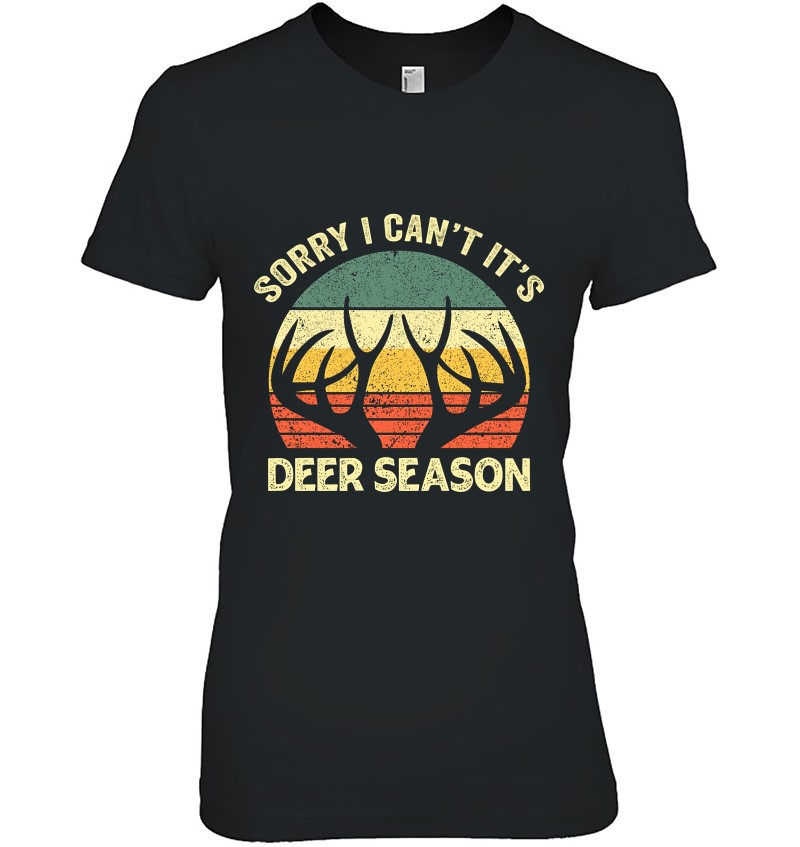 Sorry I Can't It's Deer Season Retro Sunset Hunting Lover Gift Mugs
