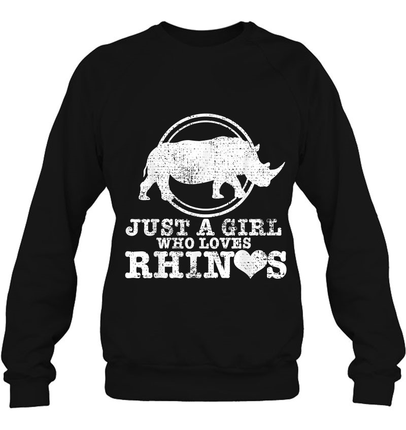 Rhino Rhinoceros Just A Girl Who Loves Rhinos