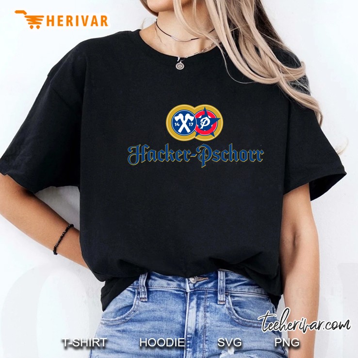 Hacker Pschorr Beer Logo Gift Ladies Tee