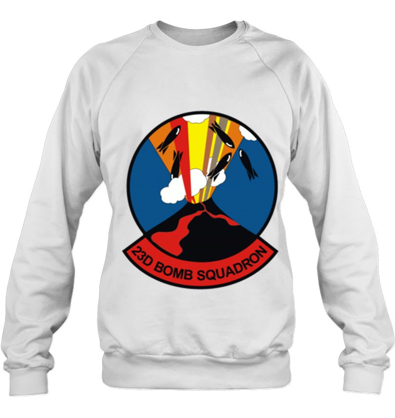 23Rd Bomb Squadron Minot B-52H Stratofortress Veteran Patch Sweatshirt
