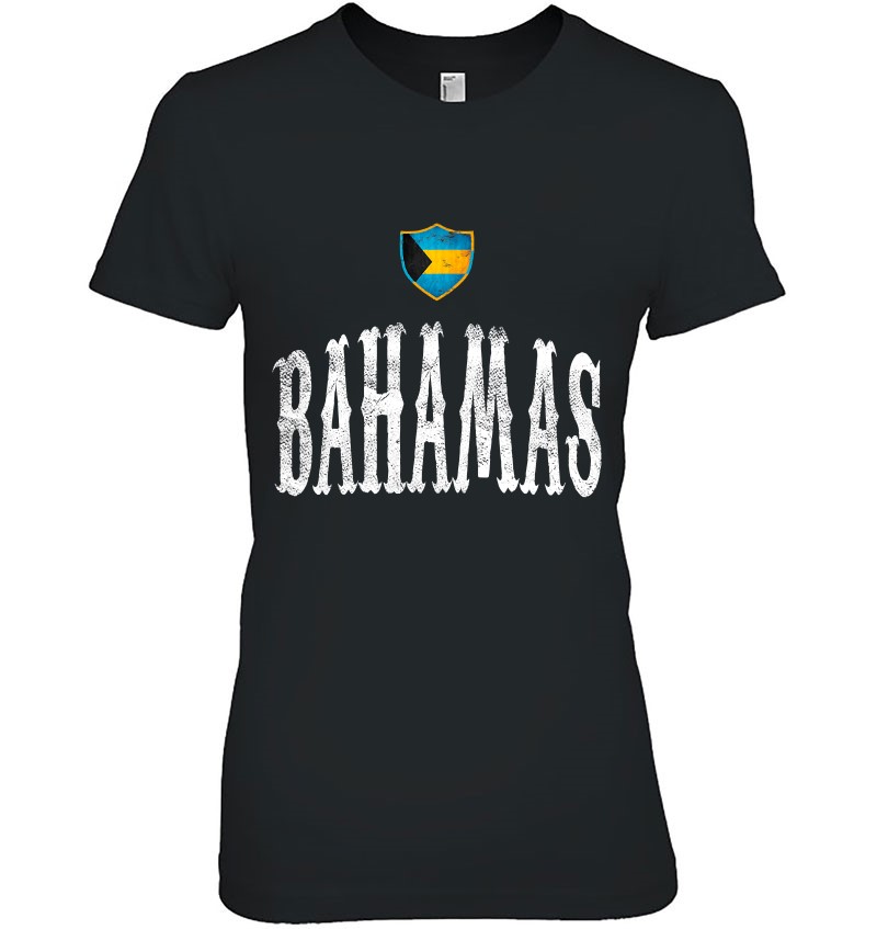 Vintage Bahamas Flag Bahamians Pride Sport