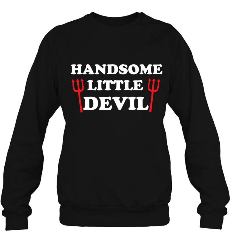 Handsome Little Devil Kids Halloween Costume Sweatshirt