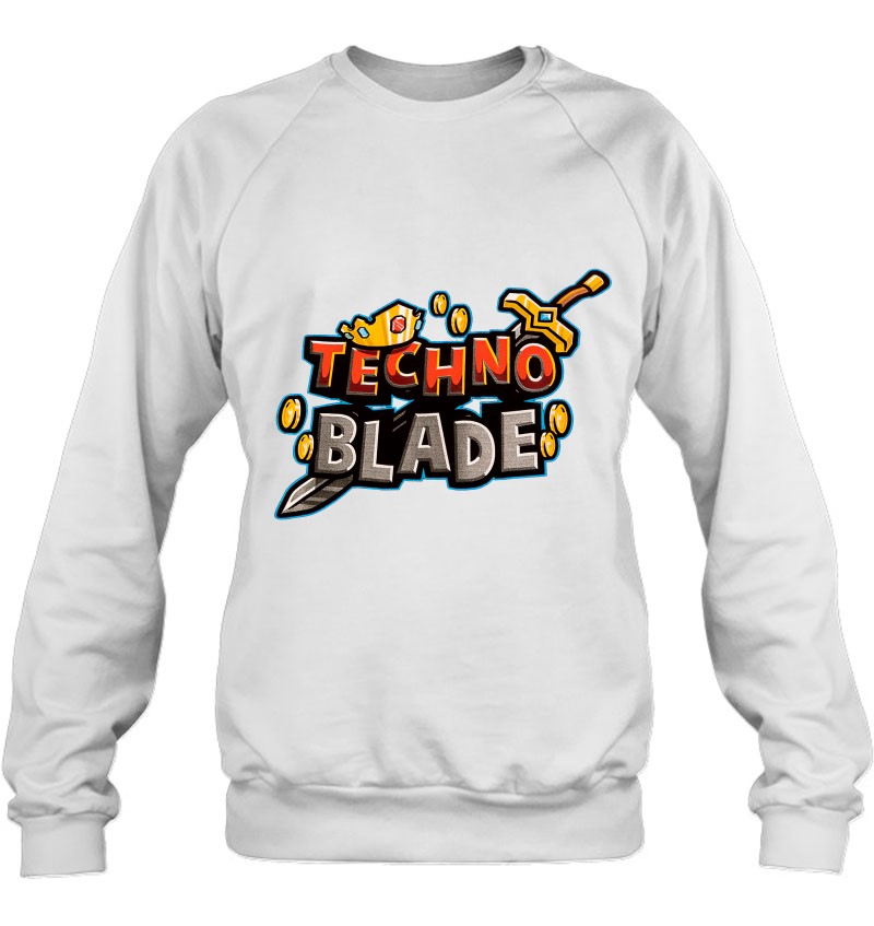 Technoblade Wordmark Minecraft Gaming Lover Sweatshirt
