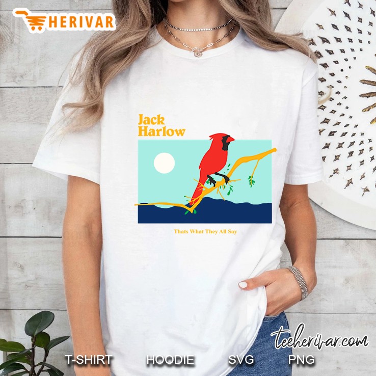 Jack Harlow Tour Cardinal Thats What They All Say Ladies Tee