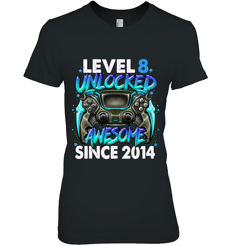 Level 8 Unlocked Awesome Since 2014 8Th Birthday Gaming Mugs