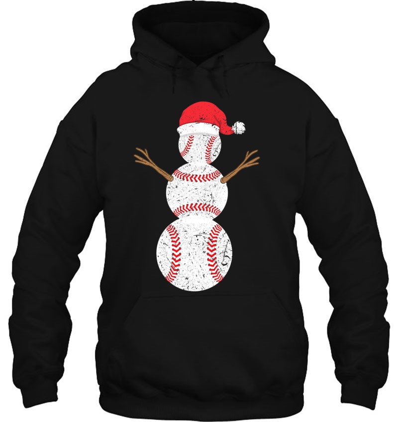 Baseball Snowman Santa Hat Christmas Baseball Player Gift Mugs
