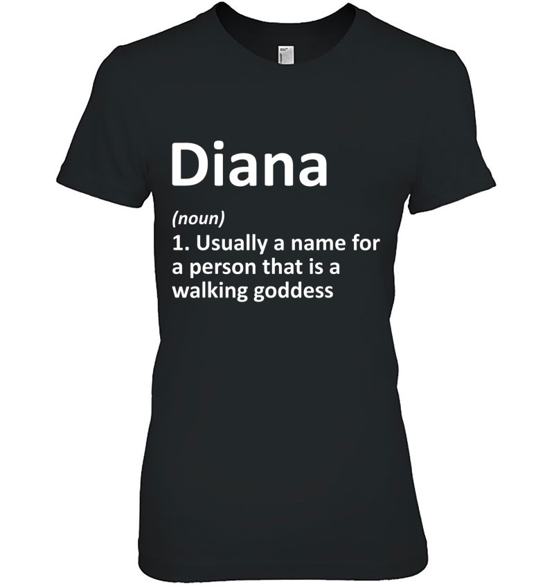 Diana Definition Personalized Name Funny Gift Idea