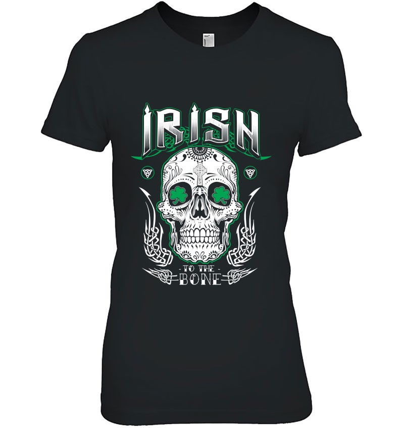Cool Irish To The Bone Sugar Skull Irish Mugs