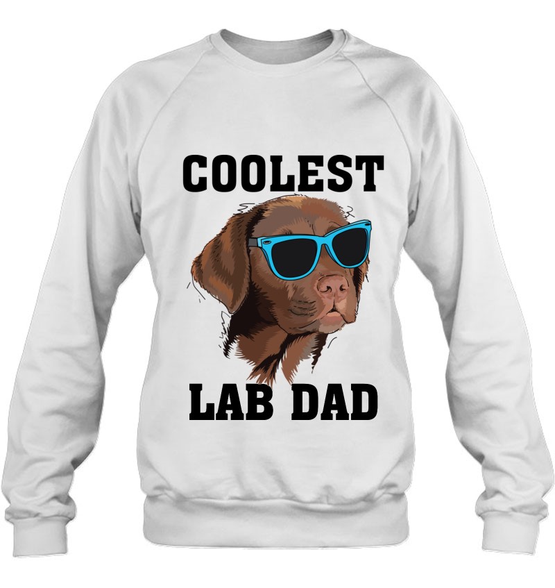Funny Coolest Lab Dad Gift For Black Labrador Dog Lover Men Mugs