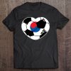South Korea Soccer Ball Heart Jersey Shirt - Korean Football Tee