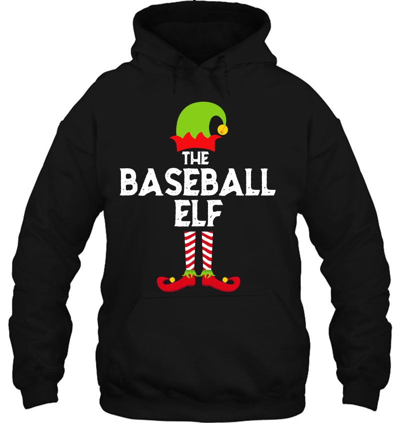 Baseball Elf Matching Family Christmas Pajama Kid Boys Mom Mugs