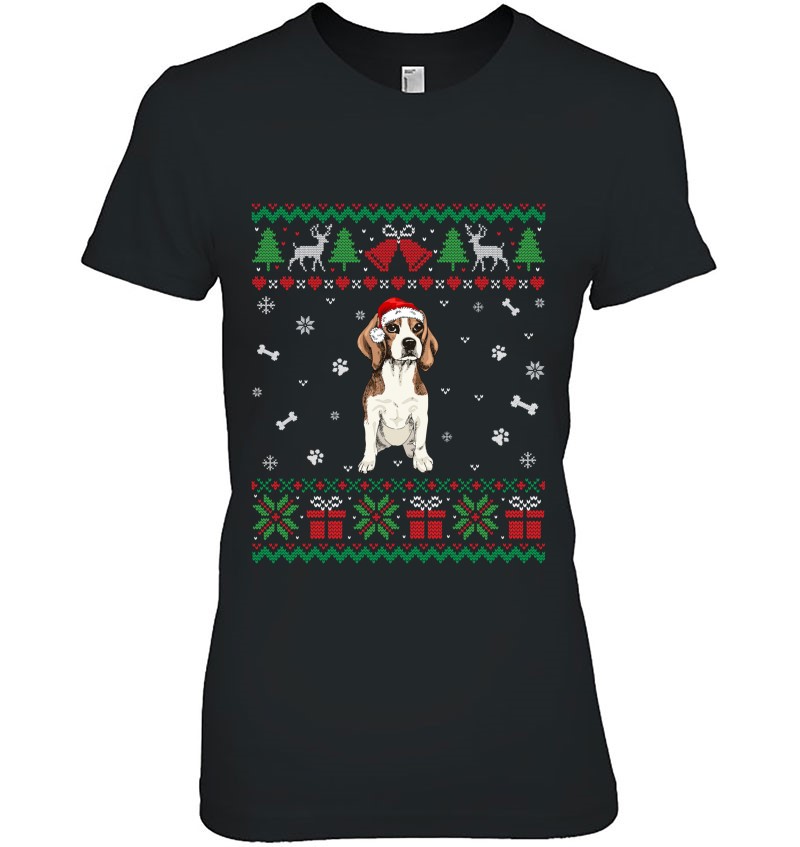 Funny Beagle Dog Santa Hat Christmas Gift Mugs