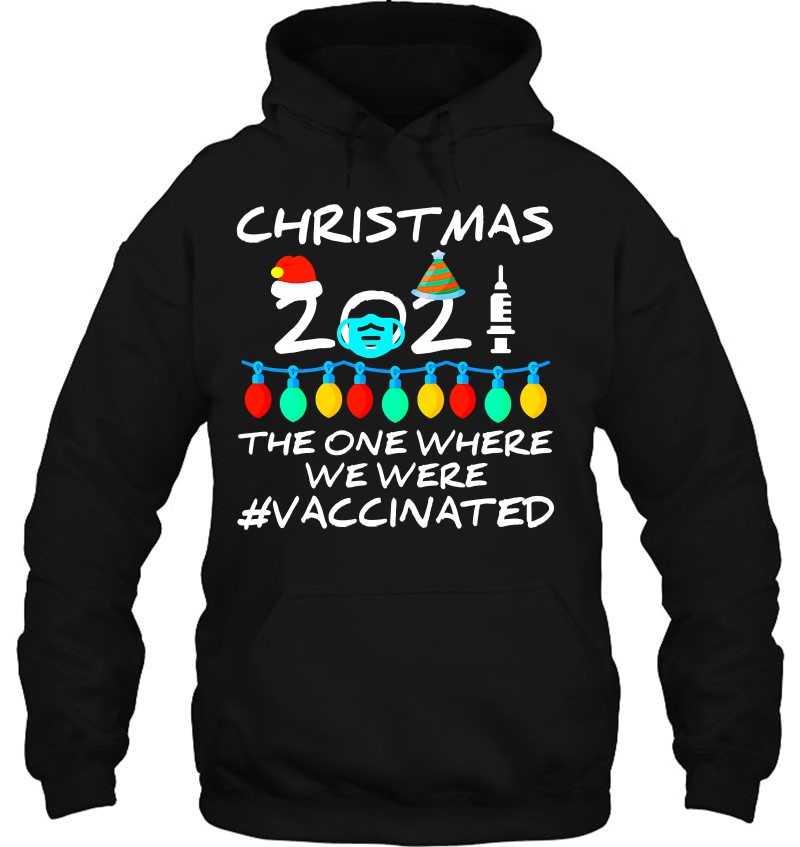 2021 Covid Vaccine Christmas Lights Ornament The One Where Mugs