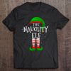 The Naughty Elf Funny Matching Family Group Christmas Gift Tee