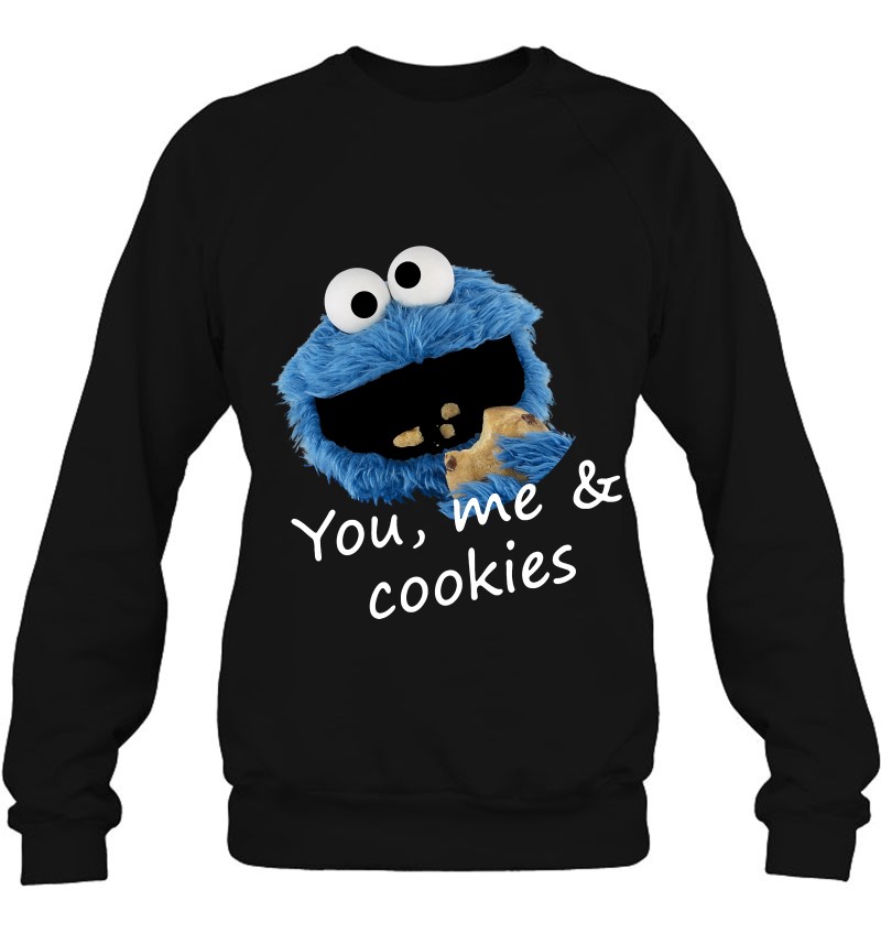 Us Sesame Street Cookie Monster You Me 01 Ver2 Sweatshirt