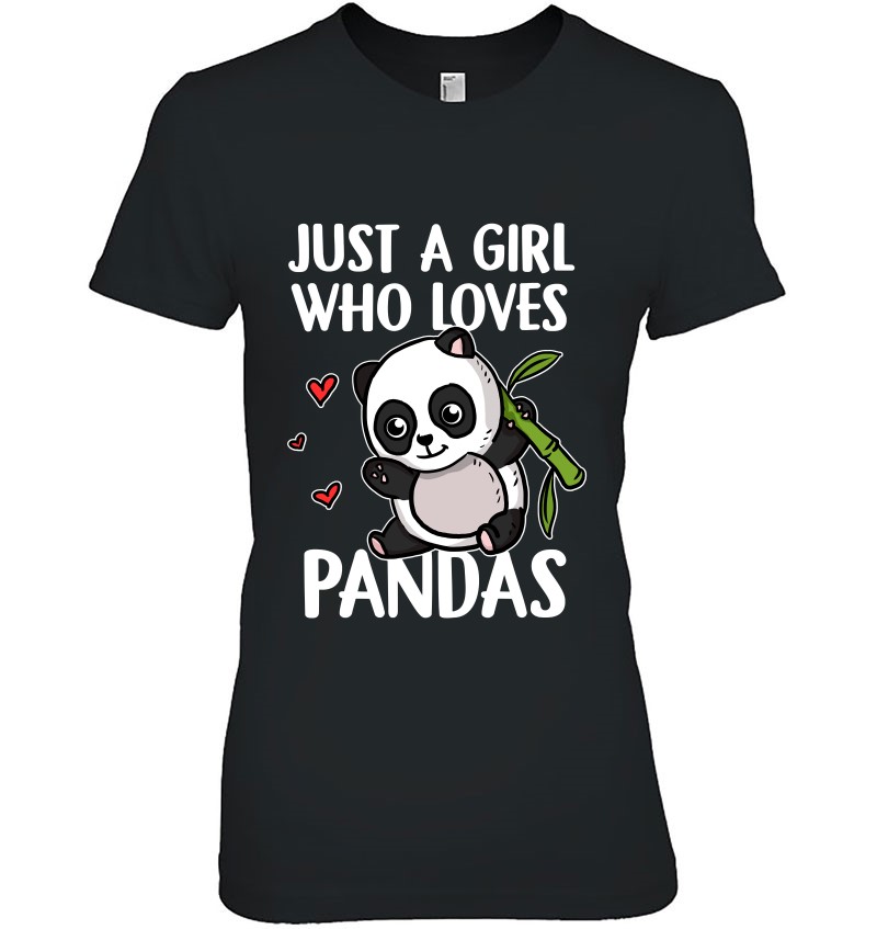 Just A Girl Who Loves Pandas Panda Bear Cute Panda Costume