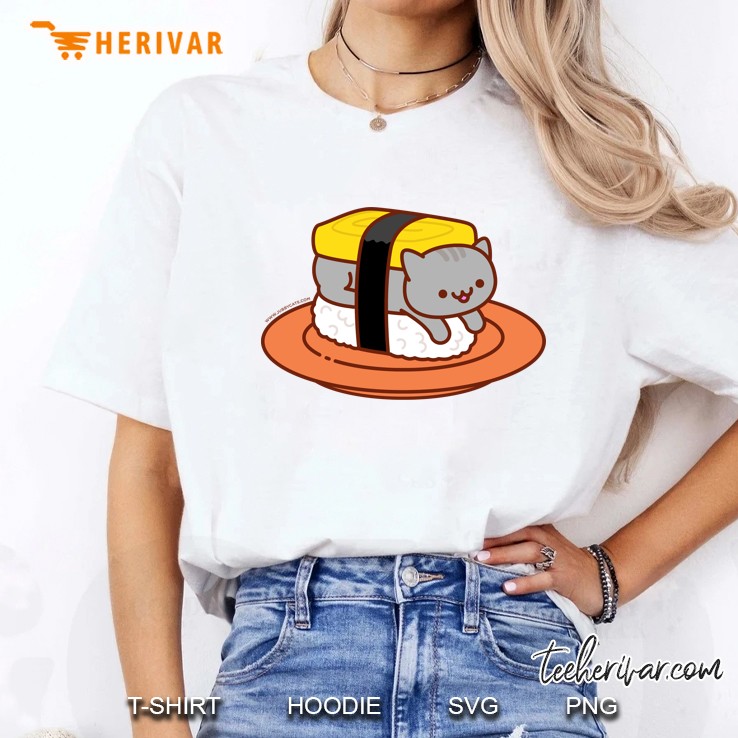 Funny Cat - Sushi Cats - Tamago Ladies Tee