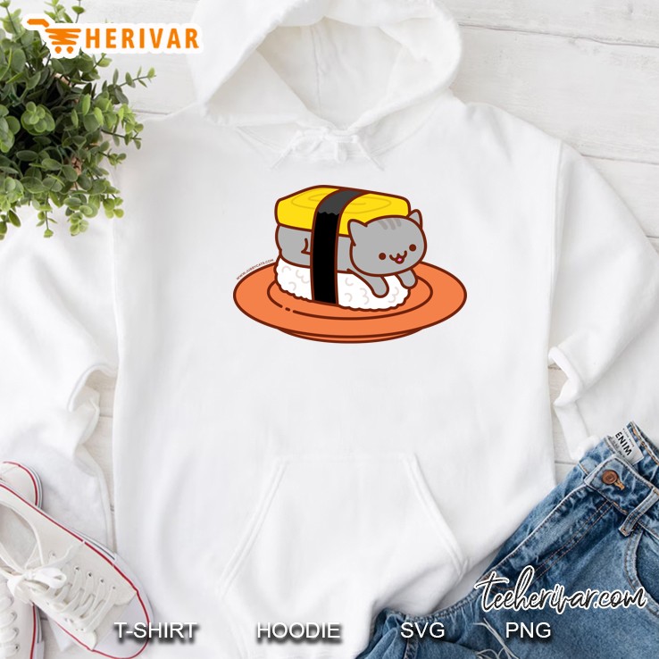 Funny Cat - Sushi Cats - Tamago Hoodie