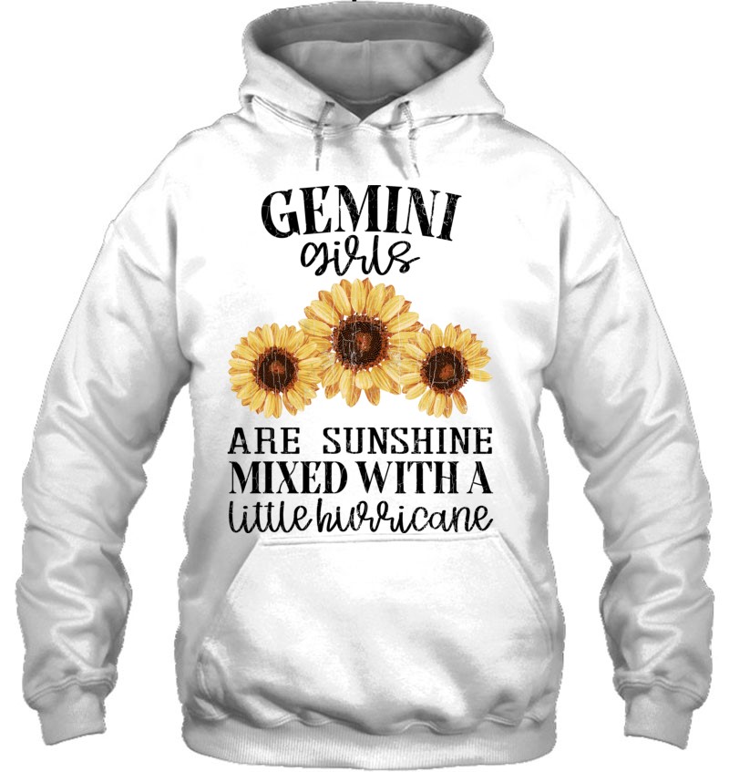 Sunflower Sunshine Gemini Funny Zodiac Sign Girls Graphic Mugs