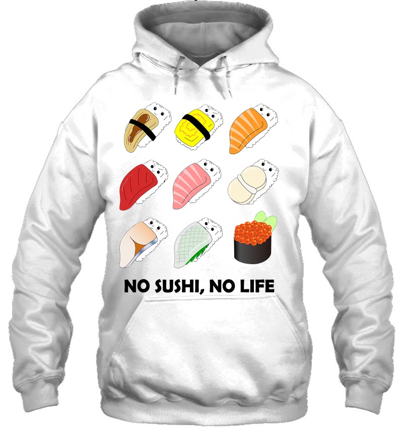 No Sushi No Life Japanese Foodie Mugs