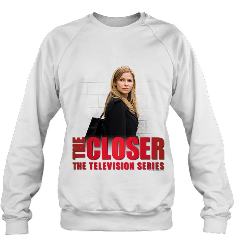 The Closer Brick Wall The Television Series Sweatshirt