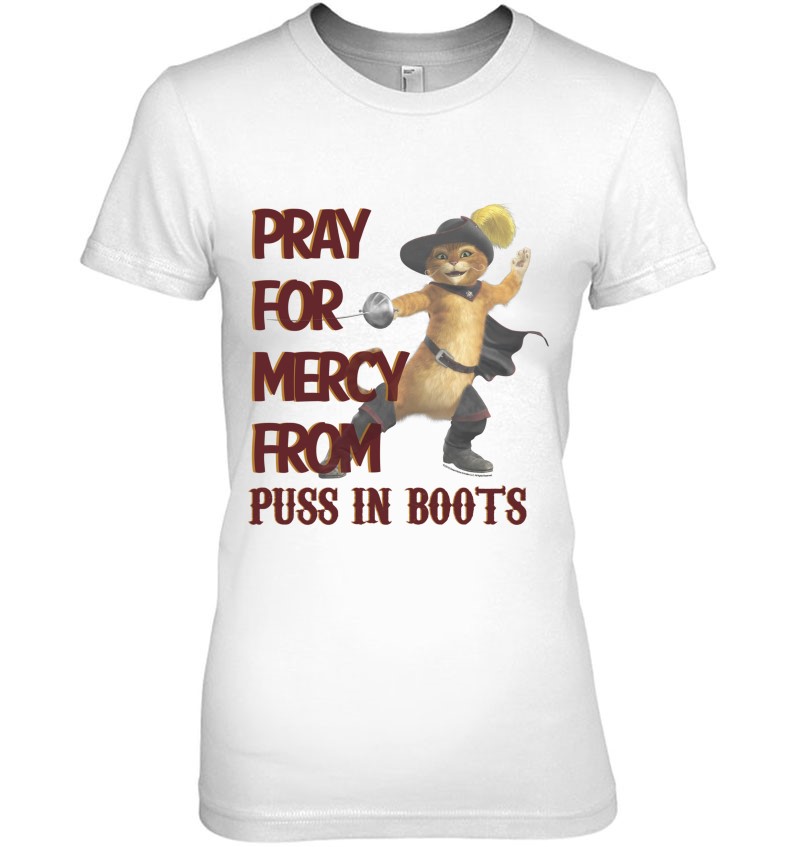 Shrek 2 Pray For Mercy From Puss In Boots Mugs