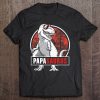 Papasaurus Trex Matching Dinosaur Family For Papa Pop Men Tee
