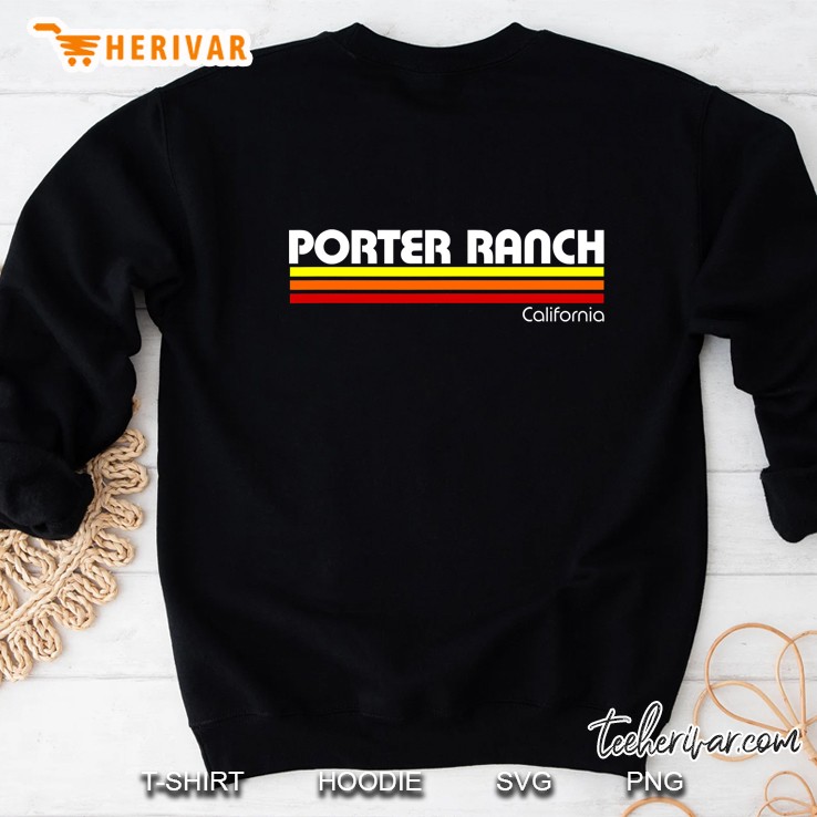 Retro Porter Ranch California Vintage Retro Sweatshirt