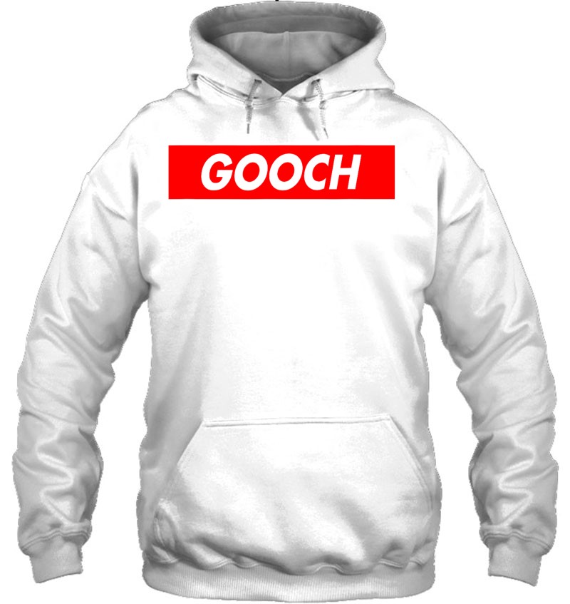 Gooch Name Red Box Logo Family Funny