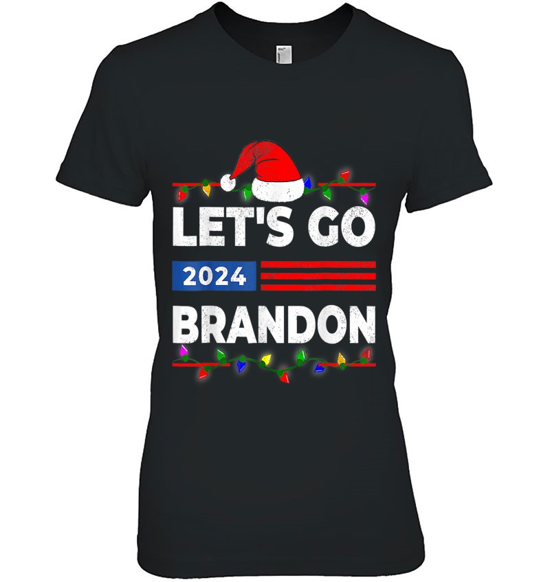 Trump Funny 2024 Branden Brandson Christmas Ladies Tee