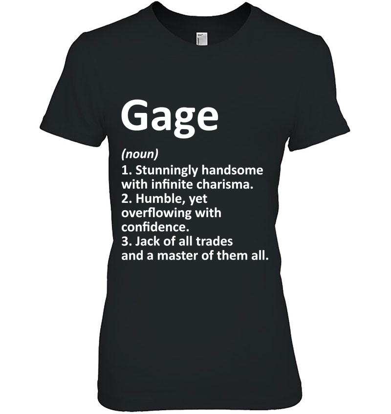 Gage Definition Personalized Name Funny Gift Idea Mugs
