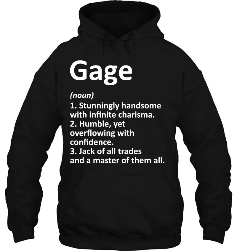 Gage Definition Personalized Name Funny Gift Idea Mugs