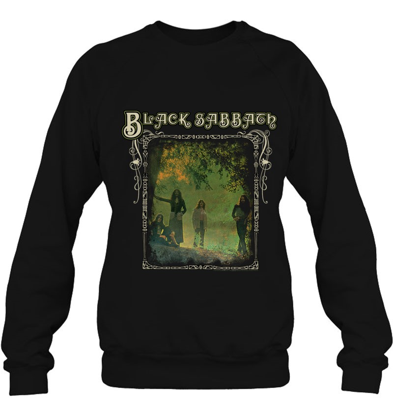 Black Sabbath Band Portrait Vintage Retro Sweatshirt