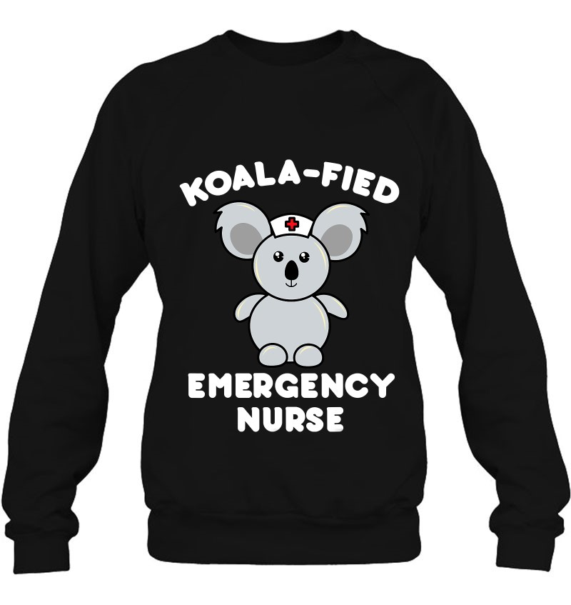 Rn Er Emergency Nurse Koalafied Cool Nursing Graduate Gift Sweatshirt