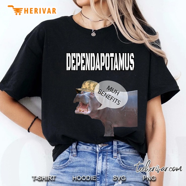 Dependapotamus Dependa Funny Military Meme Tank Top Ladies Tee