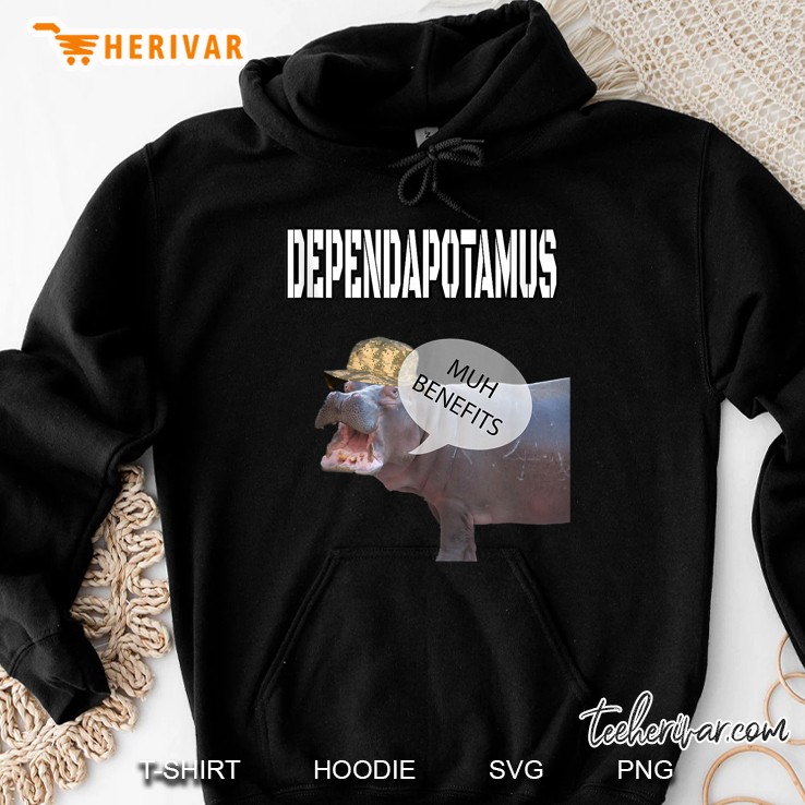 Dependapotamus Dependa Funny Military Meme Tank Top Hoodie