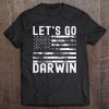 Let's Go Darwin Tee Vintage Usa Flag Let's Go Darwin Tee