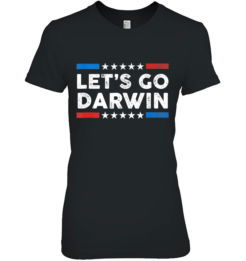 Let's Go Darwin Us Flag Vintage Tank Top Sweatshirt