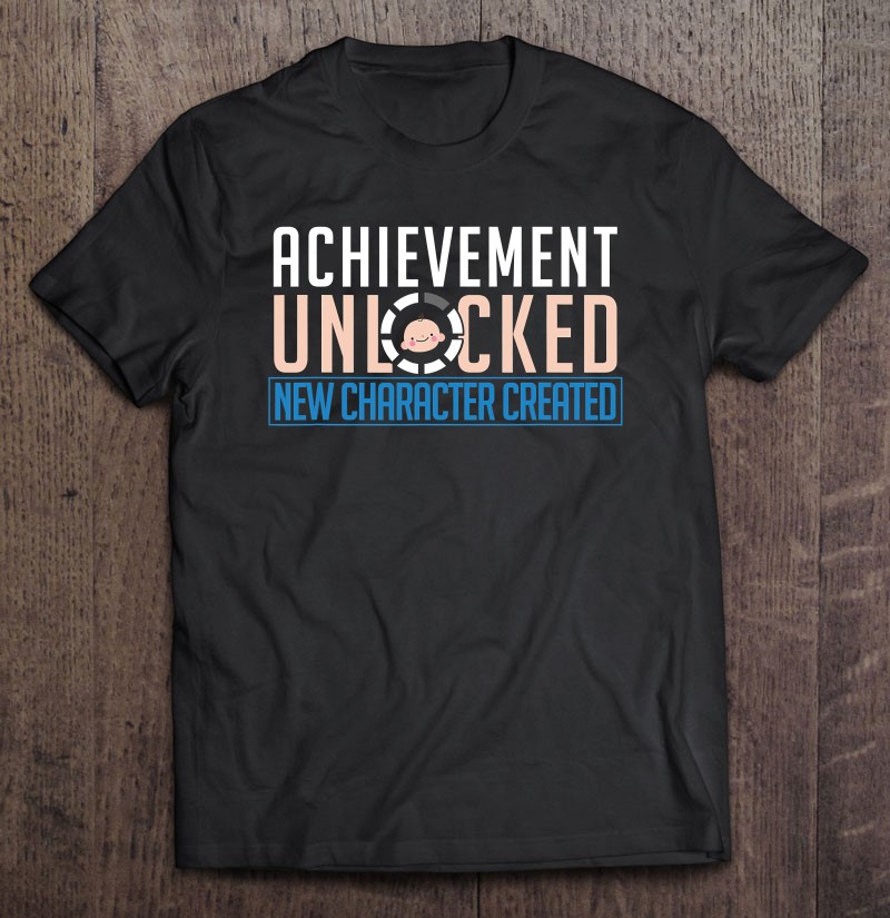 Expectant Father Shirt First Time Future Dad Gamer Gaming Shirt