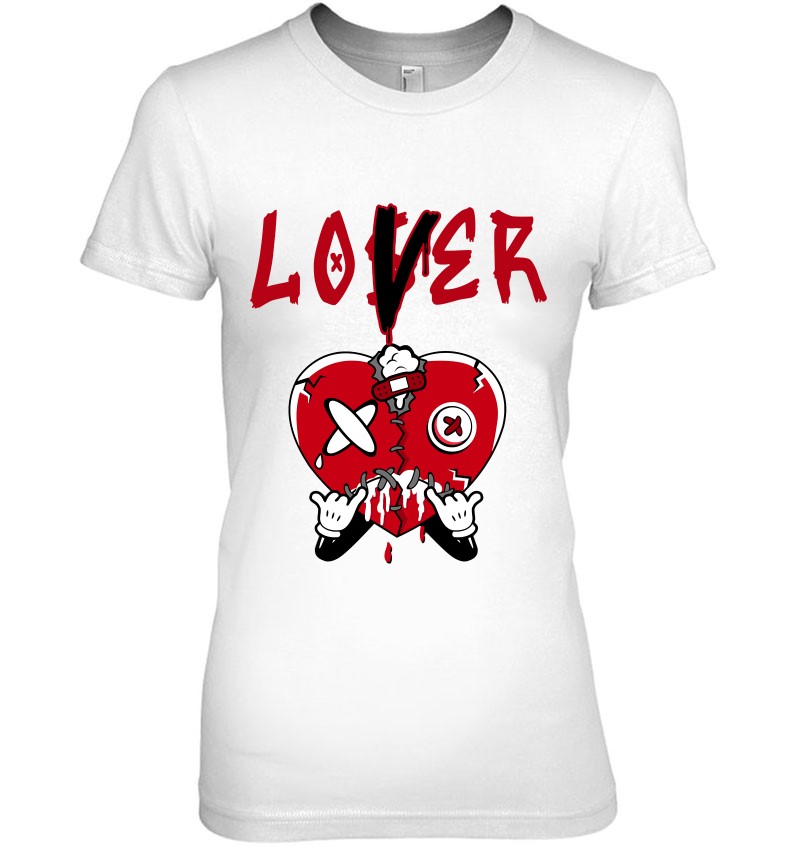 4 Retro Red Thunder Tee To Match Loser Lover Red Thunder 4S Pullover T ...