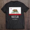Vallejo California Cali City Souvenir Ca Flag Top Pullover Tee