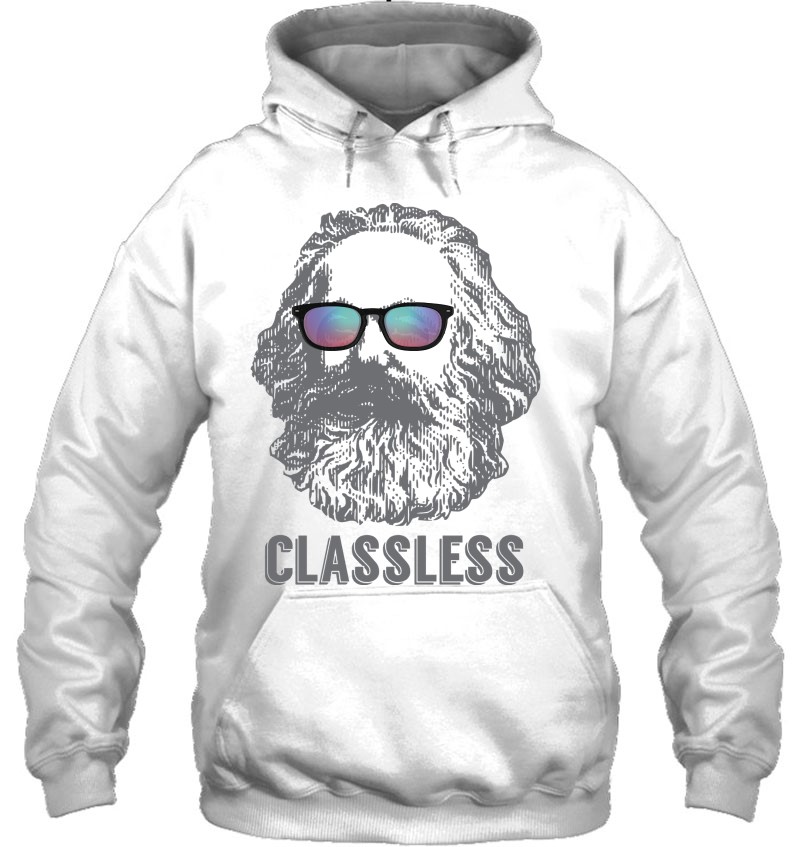 Classless Karl Marx Classic Marxist Marxism Workers Gift Pullover Mugs