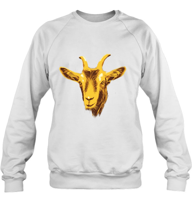 Cute Goat Head Design Greatest Of All Time T Shirts, Hoodies ...