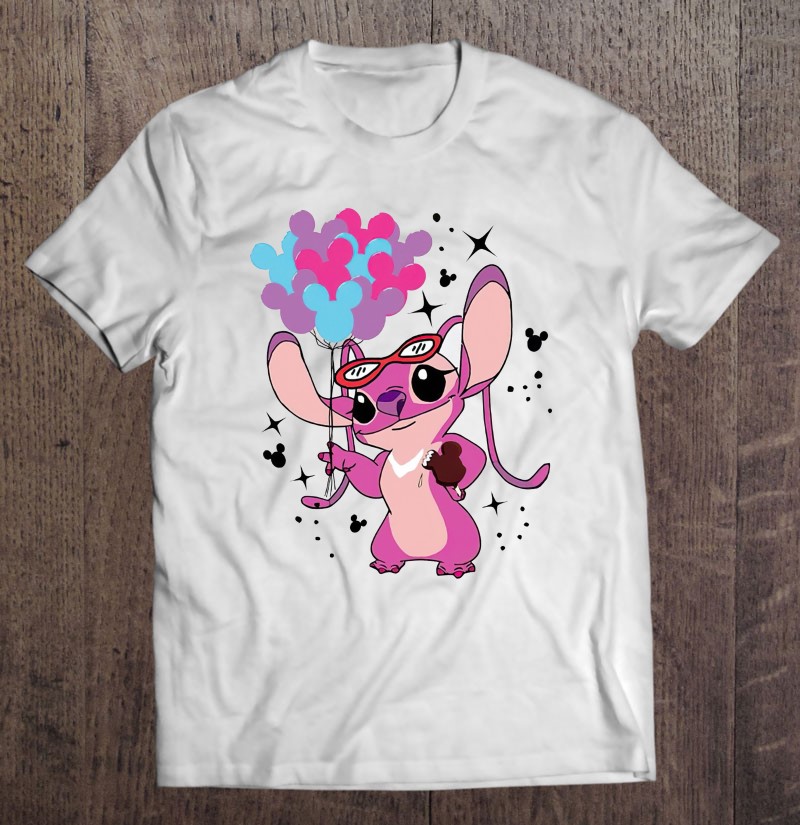 Lilo & Stitch Mickey Mouse Balloons Beam T-Shirts, Hoodies, Sweatshirts ...