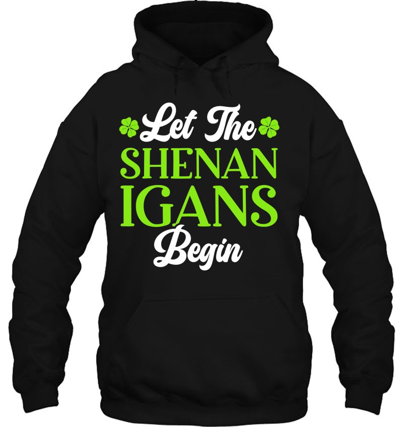 Let The Shenanigans Begin St Patrick's Day Women Shamrock Mugs
