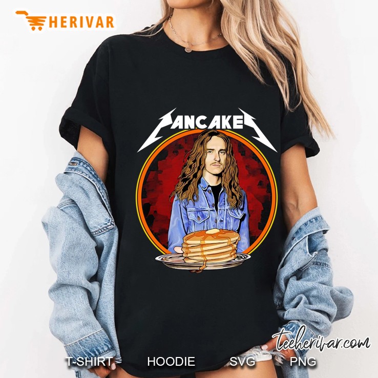 Pancakes Cliff Burton Charlie Benante Ladies Tee