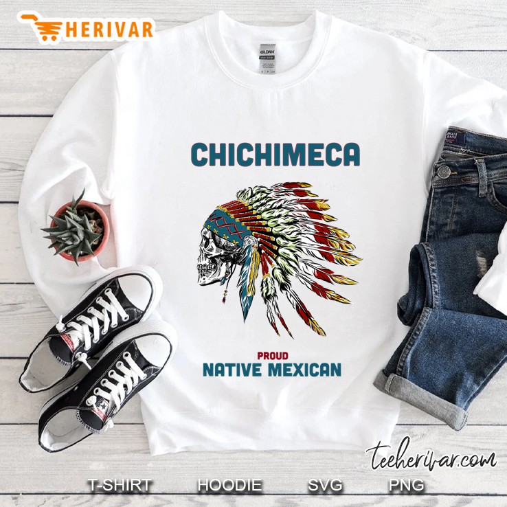 Chichimeca Tribe Native Mexican Indian Proud Retroskull Sweatshirt