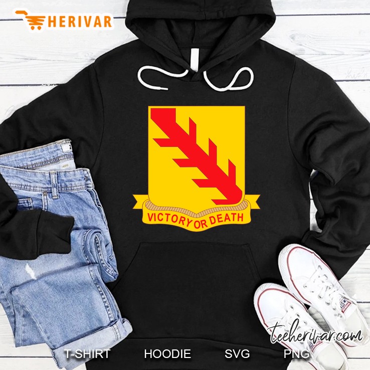 32Nd Armor Regiment Victory Or Death Hoodie