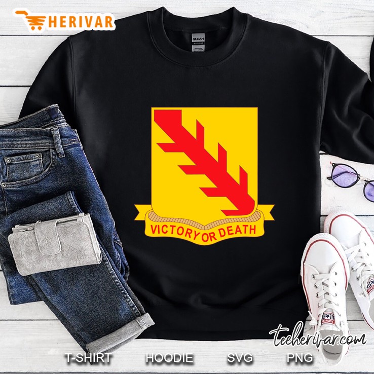 32Nd Armor Regiment Victory Or Death Sweatshirt