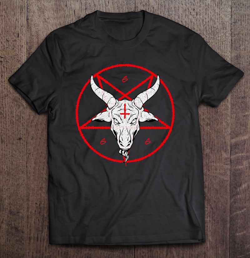 Baphomet - Satanic Lucifer Beelzebub Tshirt